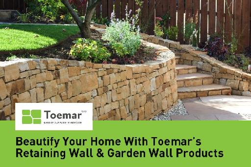 Toemar』s Retaining Wall & Garden Wall Products